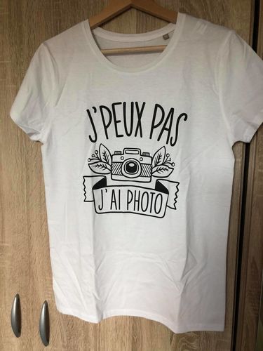 Customer photo review of T-shirt Femme Je peux pas j'ai photo