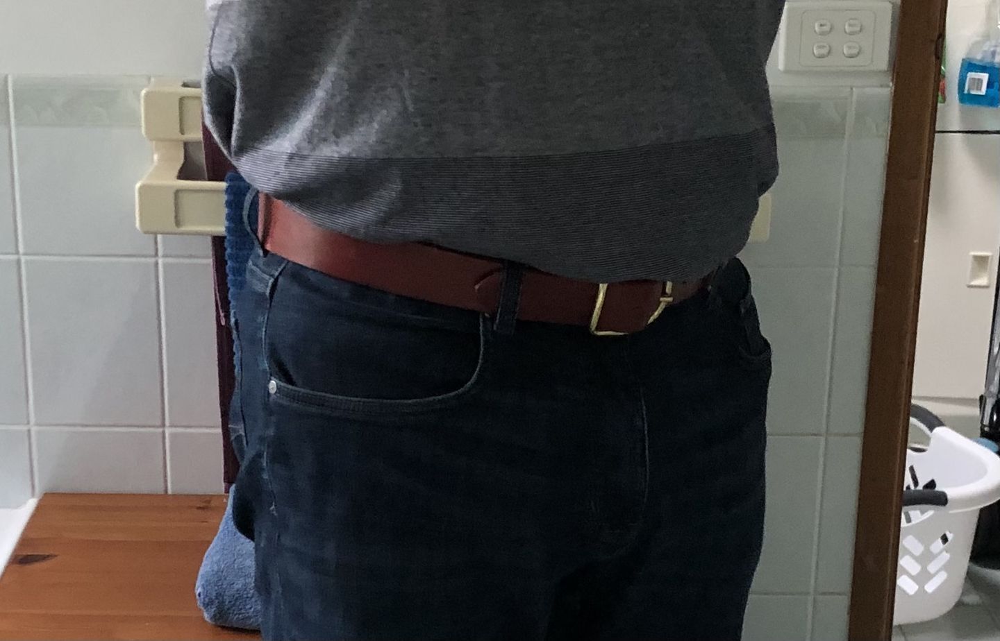 Customer photo review of The Classic Belt