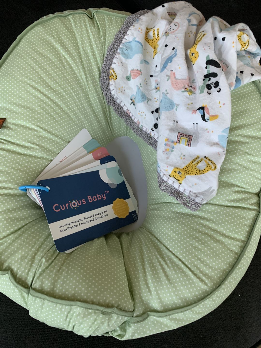 Customer photo review of Curious Baby™ Activity Cards