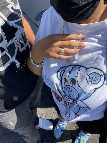 Customer photo review of Broken Heart Unisex Shirt Match Jordan 11 Low Legend Blue