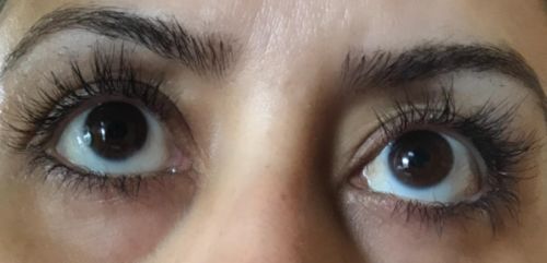 Customer photo review of Eyelash Enhancing Serum