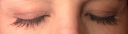 Customer photo review of Eyelash Enhancing Serum