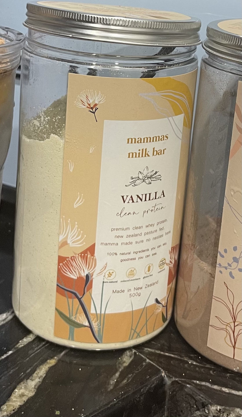 Customer photo review of Vanilla Premium Whey Protein