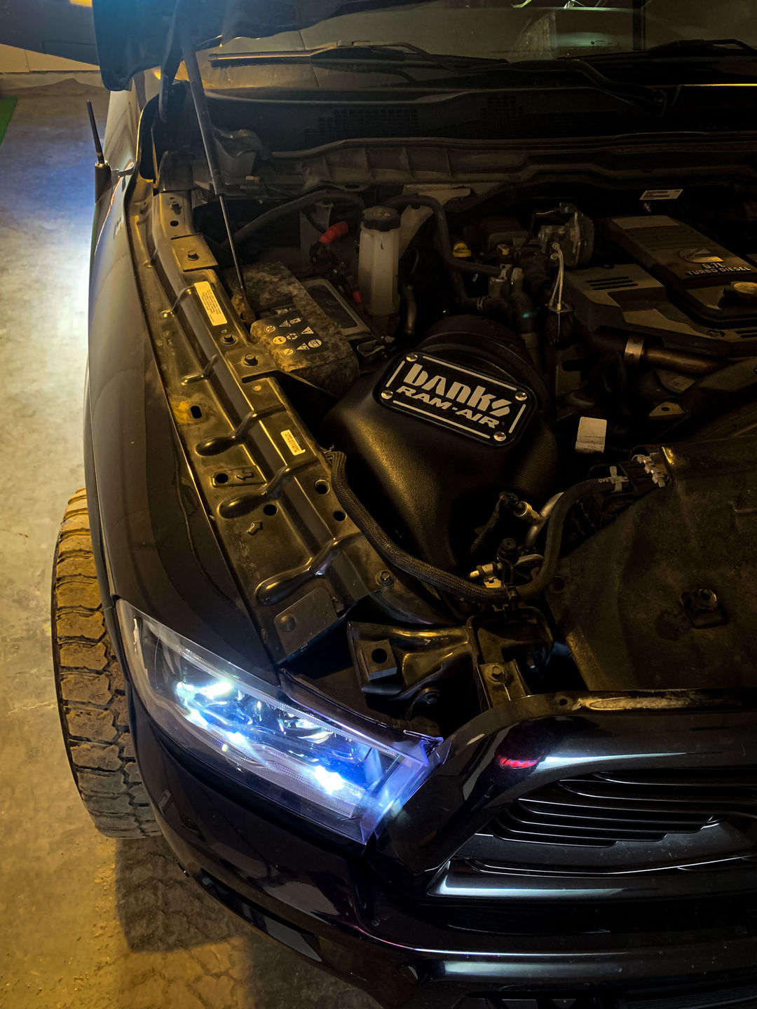 Customer photo review of 2013-2018 Cummins RAM-Air Cold Air Intake Kit (42255-D)