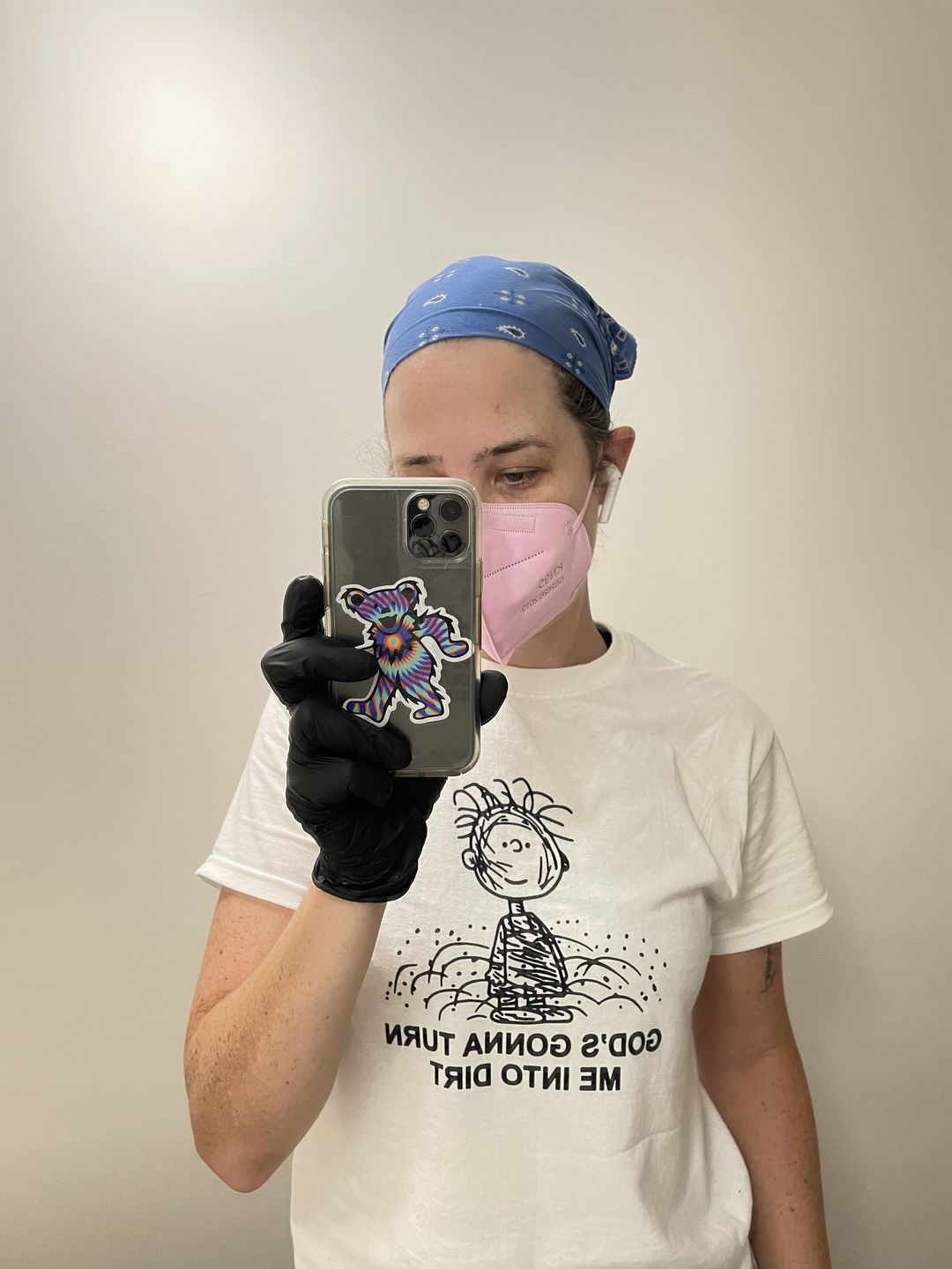 Customer photo review of DIRT SHIRT