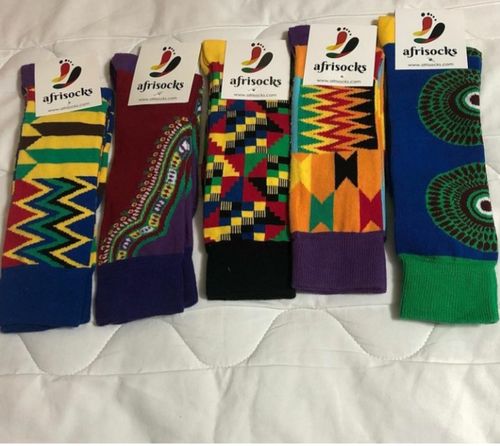 Customer photo review of The Classic Afrisocks Collection