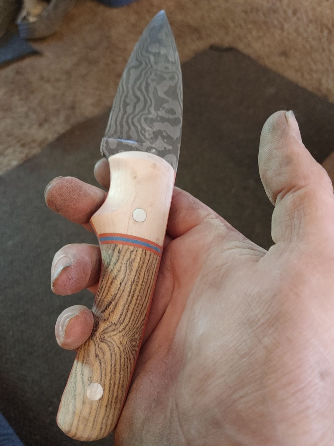 Customer photo review of 4" x 36" Sanding Belts for Profiling & Sharpening