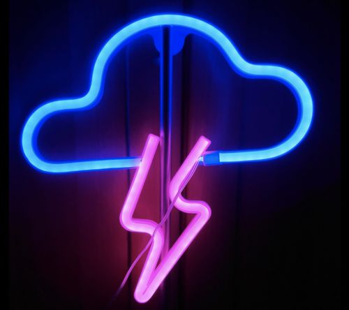 Customer photo review of Leuchtreklame