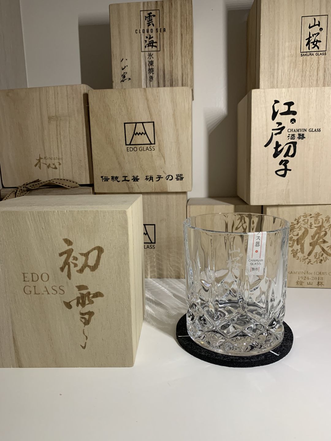 Customer photo review of Sakura - Japanese Whiskey Glass