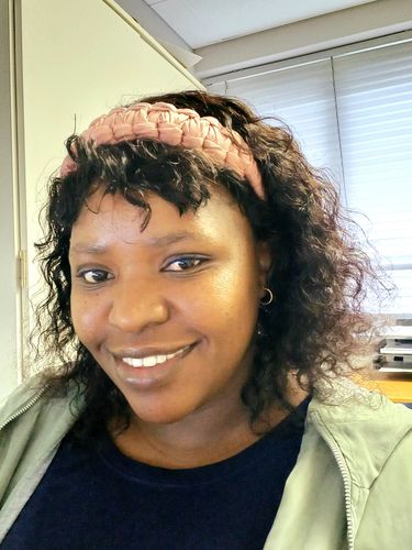 Customer photo review of Brandy Water Wave Fringe 10"