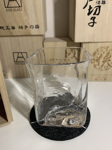 Customer photo review of Iwa - Premium EDO Kiriko Whiskey Glass