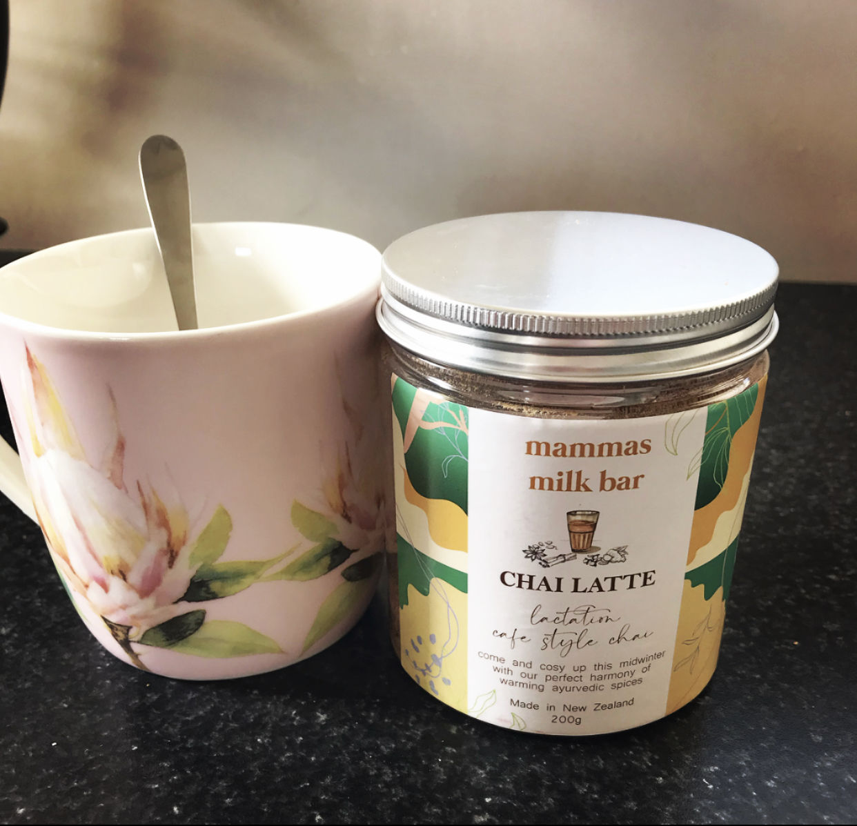 Customer photo review of Lactation Chai Latte