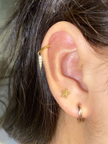Customer photo review of Spike Drop Charm