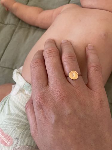 Customer photo review of The Initial Ring