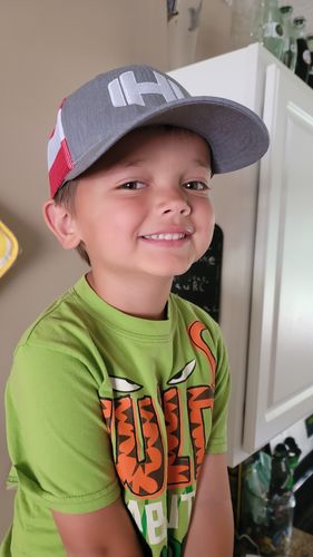 Customer photo review of Patriotic Logo Hat