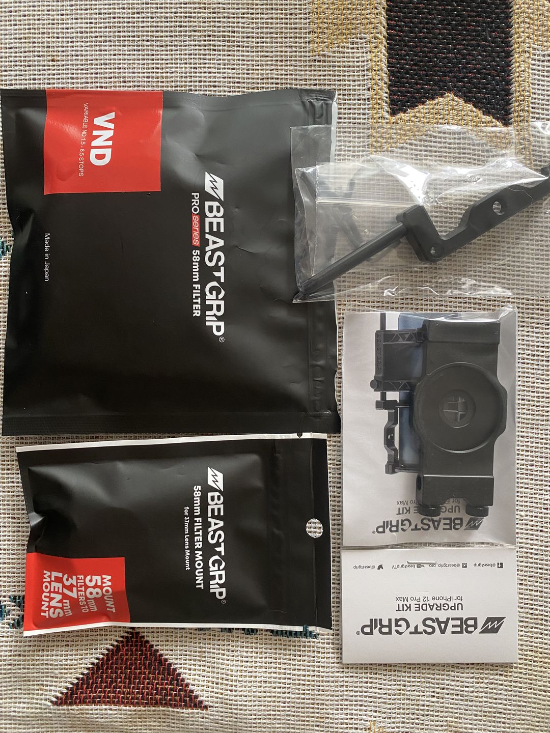 Customer photo review of Beastgrip Pro Series Variable ND Filter