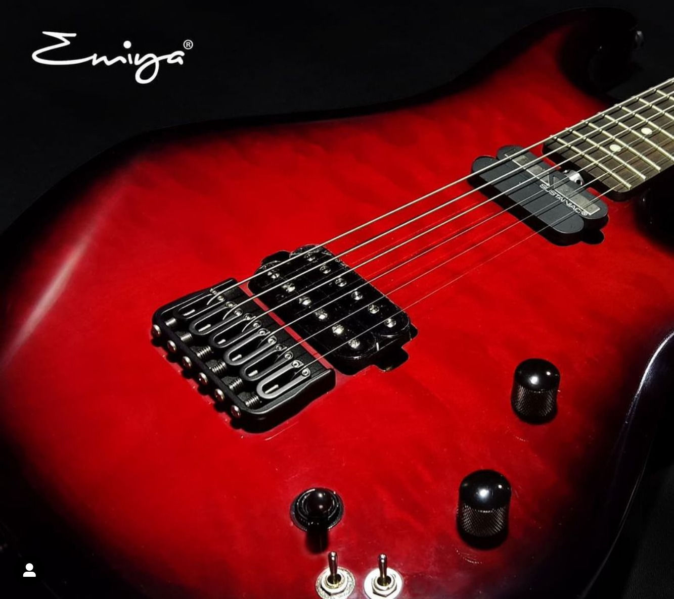Customer photo review of 6 String Fixed Guitar Bridge