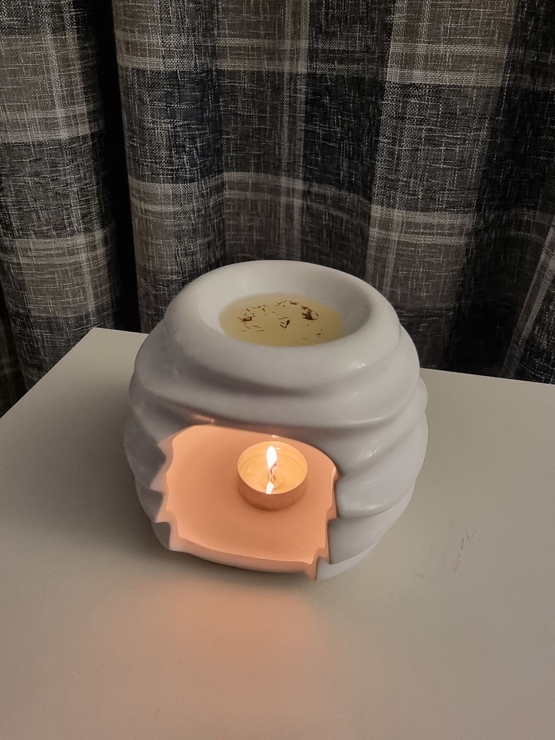 Customer photo review of Fireside Wax Melts
