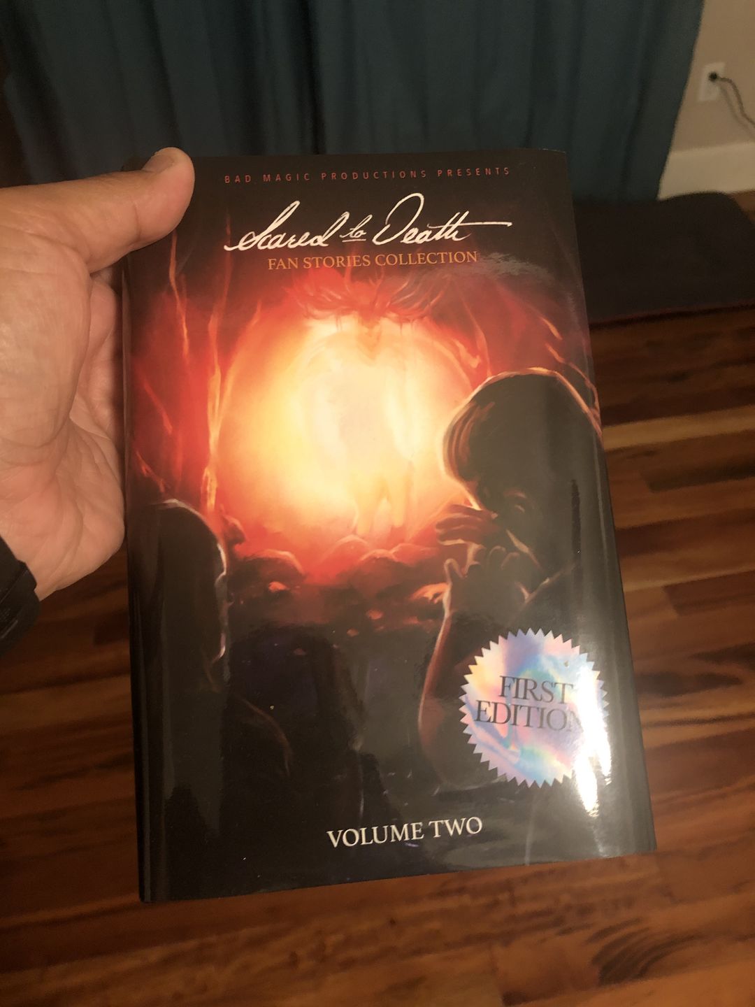Customer photo review of Scared To Death Book Vol Two UNSIGNED