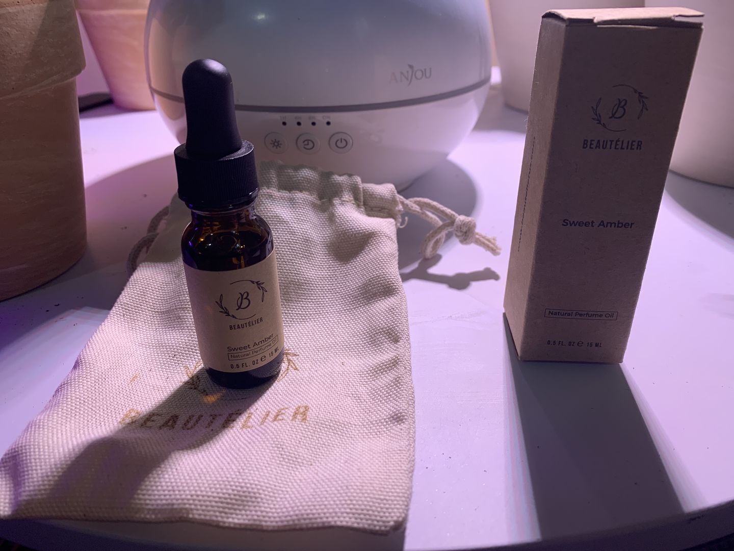 Customer photo review of Sweet Amber Perfume Oil