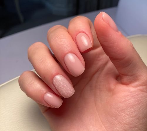 Customer photo review of Premium Liquid Gel Didier Lab  Milky Pink