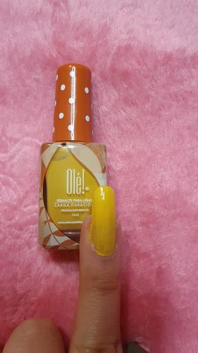 Customer photo review of Esmalte de Uñas Olé! Placeres Otoñales, Estambre