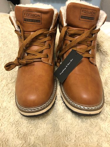 Customer photo review of New Winter Men Snow Boots