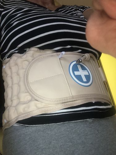 Customer photo review of Dekompressziós Deréktámasztó Öv