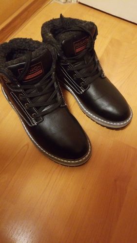 Customer photo review of New Winter Men Snow Boots