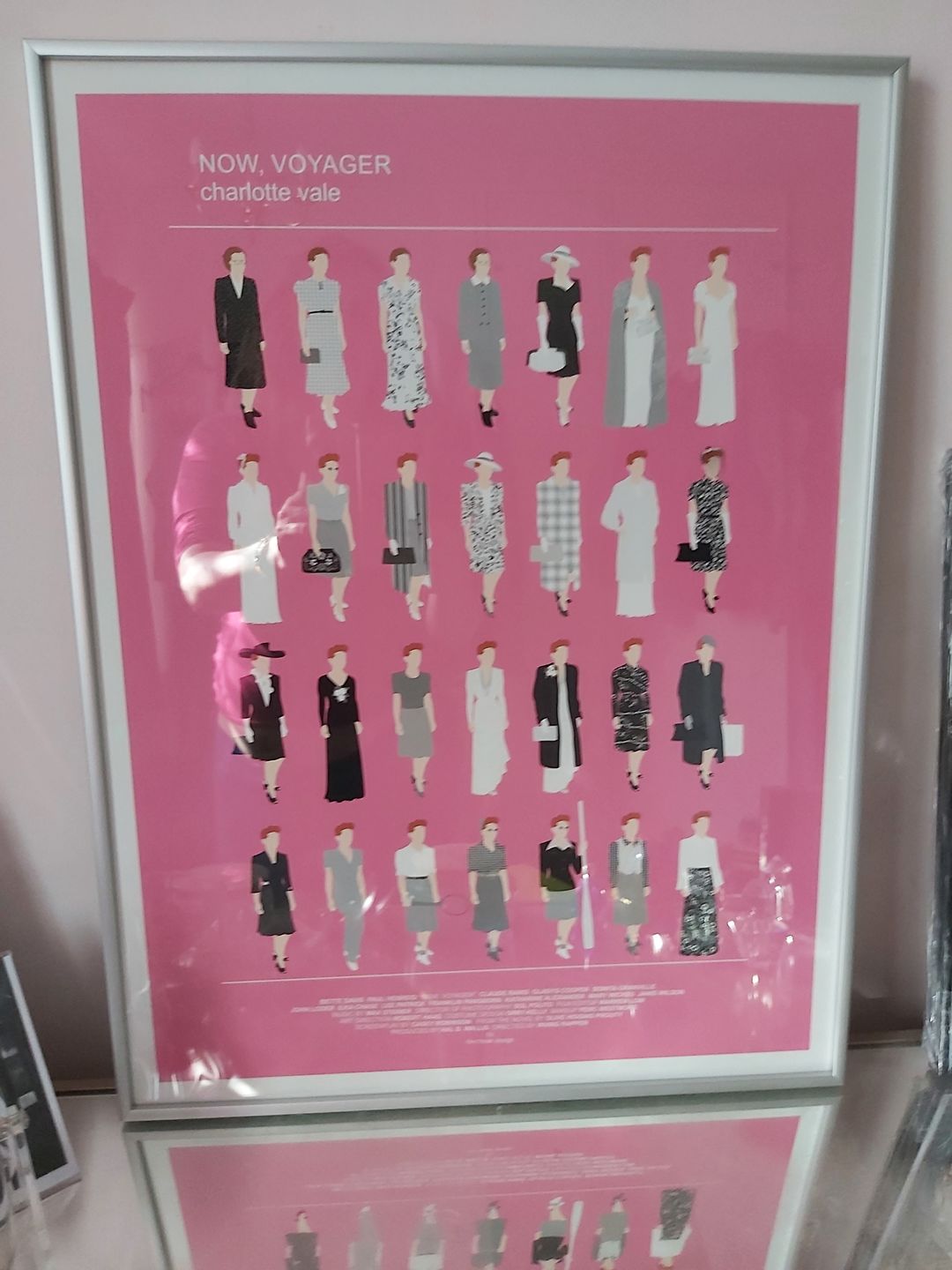 Customer photo review of Bette Davis poster from Now, Voyager