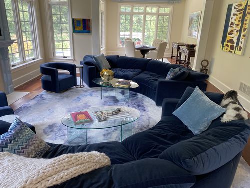 Customer photo review of Iridescent Sky Blue