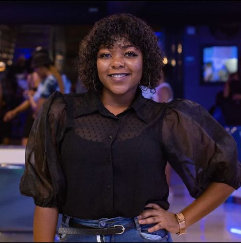 Customer photo review of Brazilian Water Wave Fringe - Zoe