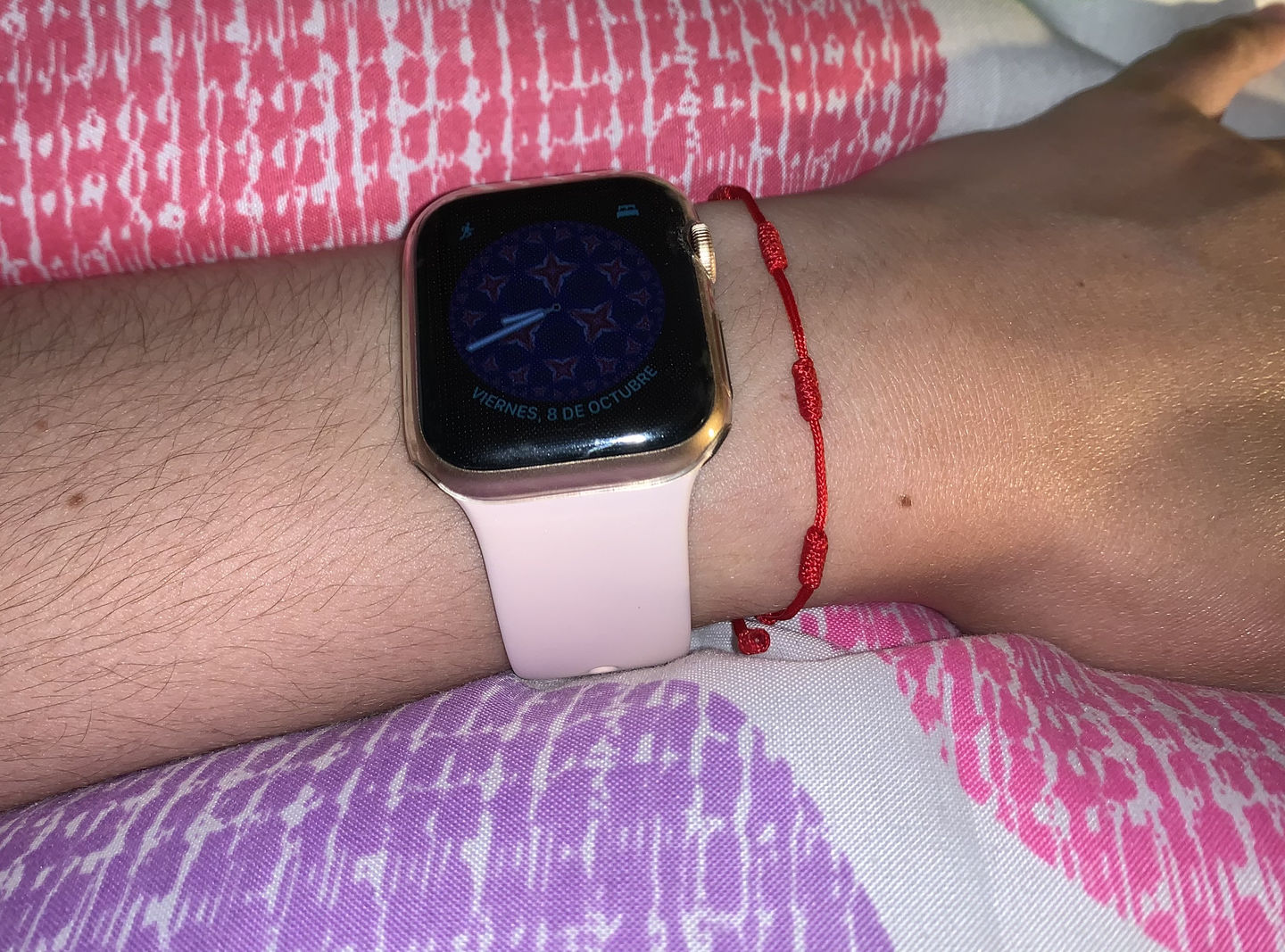 Customer photo review of Hilos de protección rojos 7 nudos