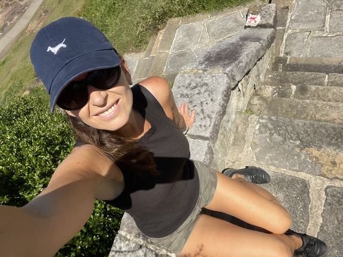 Customer photo review of Dachshund Cap White