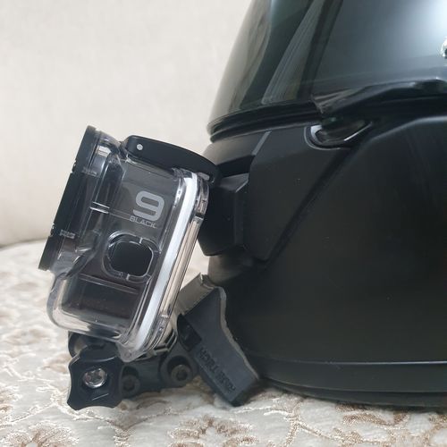 Customer photo review of Shoei GT-AIR Camera Mount