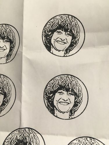 Customer photo review of Self-Inking Face Stamp