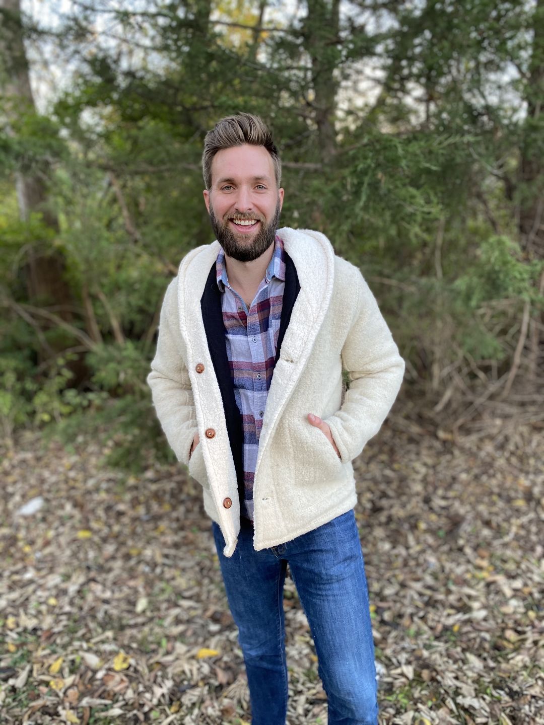 Customer photo review of Reversible Wool/Black Saco