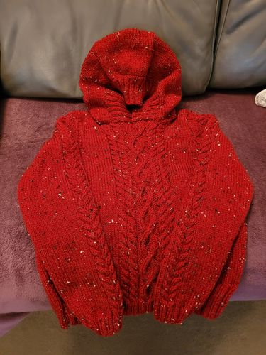 Customer photo review of Child Mystery Knitting Box