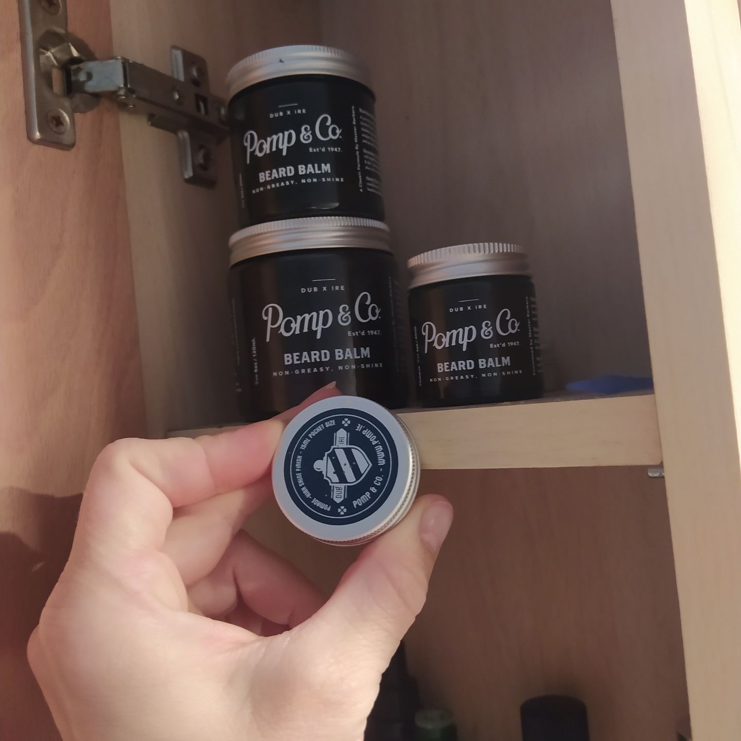 Customer photo review of FREE Beard Balm 15ml