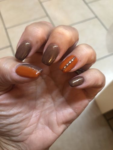 Customer photo review of Gel polish Studios Didier  iced cappuccino  8ml