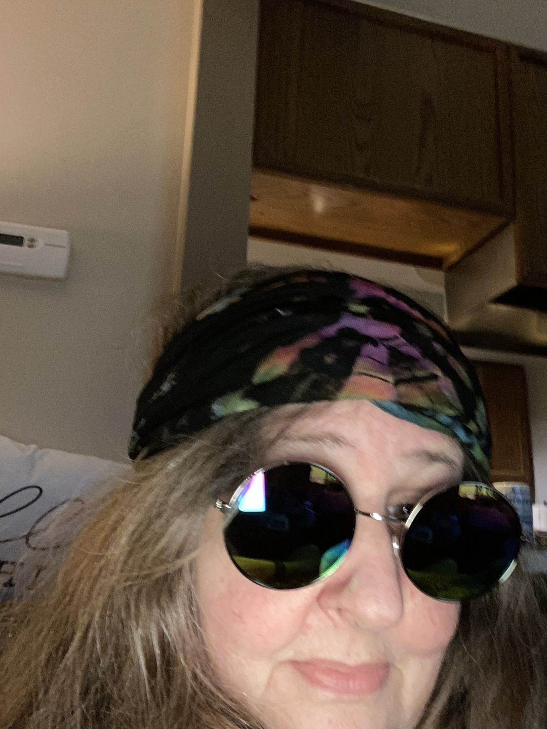 Customer photo review of Lolita Tie Dye Headband