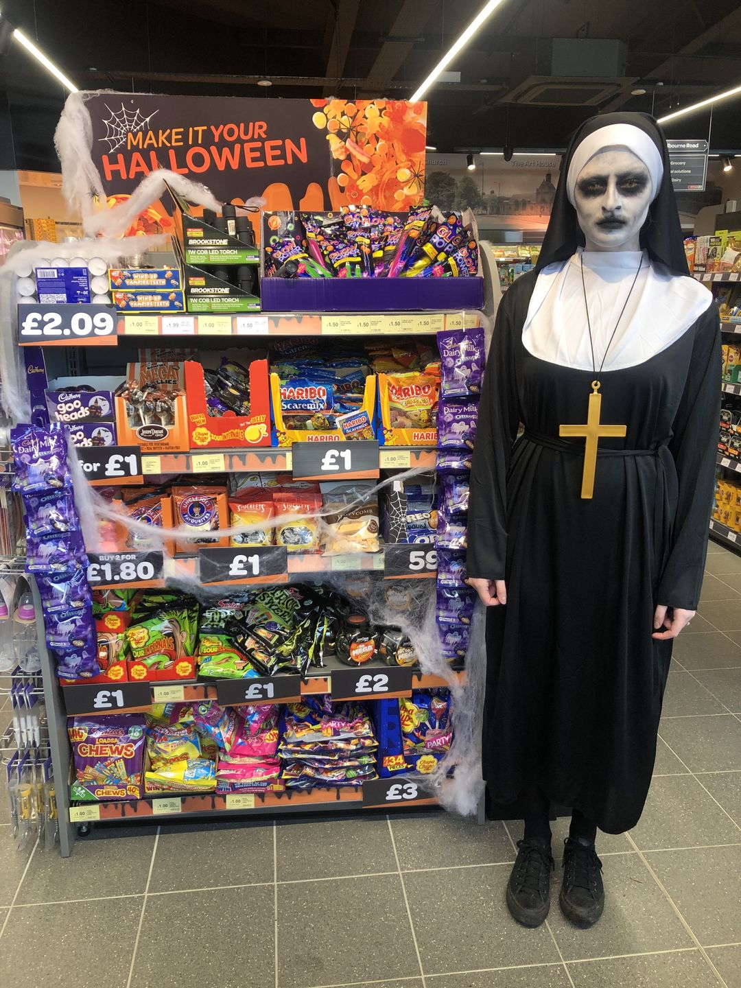 Customer photo review of Nun Costume