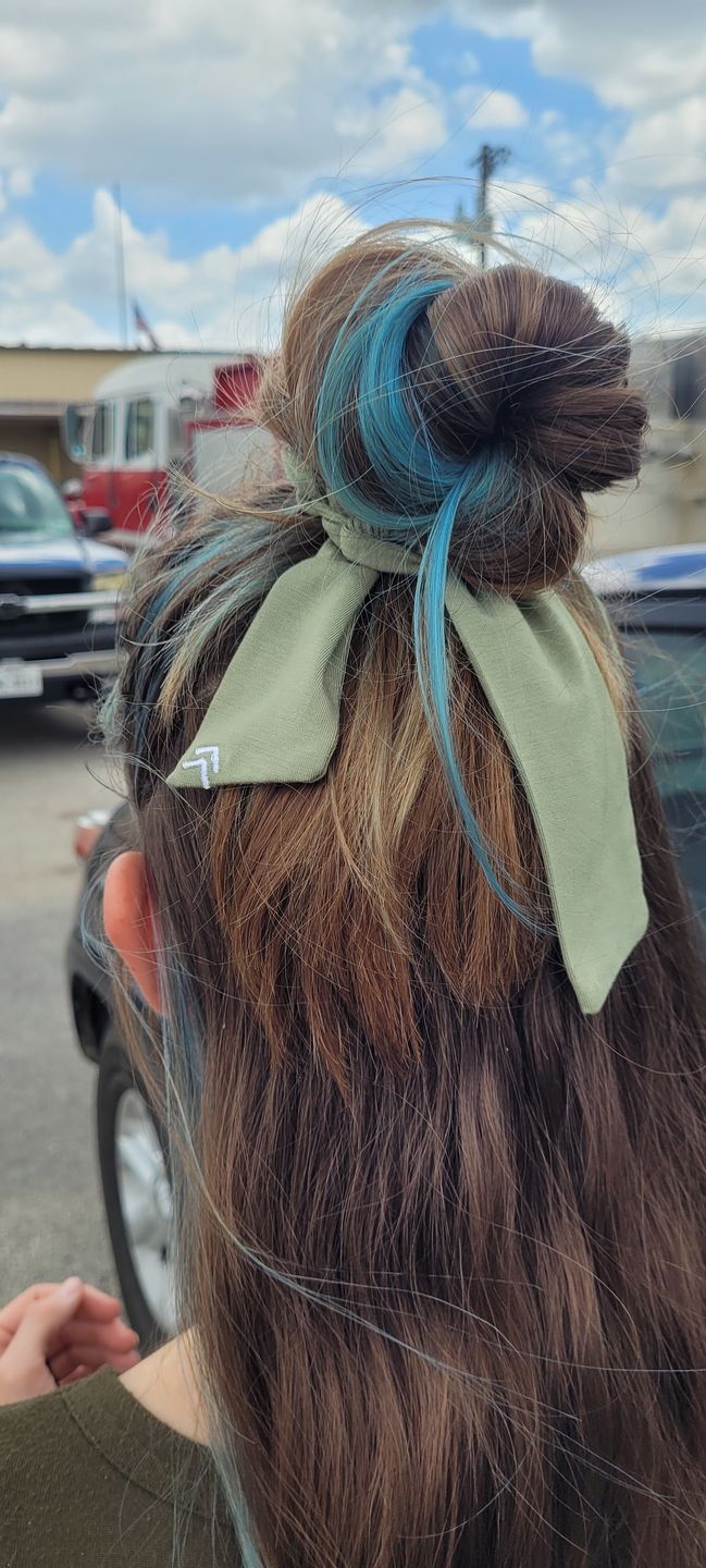 Customer photo review of Braided Scrunchie