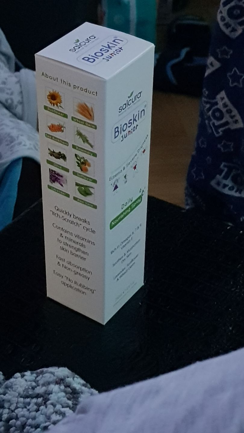 Customer photo review of Bioskin Junior Daily Nourishing Spray