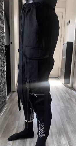 Customer photo review of TO Multiple Straps Techwear Cargo Pants