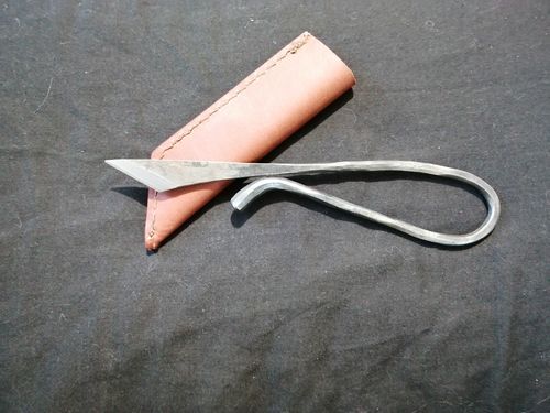 Customer photo review of Forged Curved Kiridashi