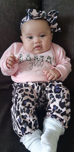 Customer photo review of Cosy Mama's Girl Winter Set | Pink