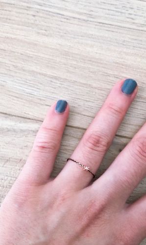 Customer photo review of Mon Paris Gold Ring JDPRRUF25XX