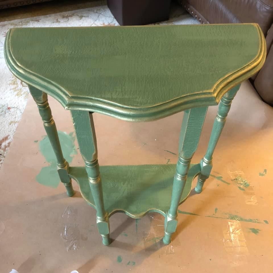 Customer photo review of English Boxwood - One Step Paint