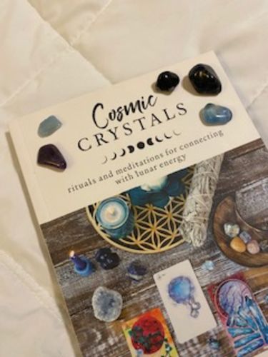 Customer photo review of SIGNED! Cosmic Crystals by Ashley Leavy